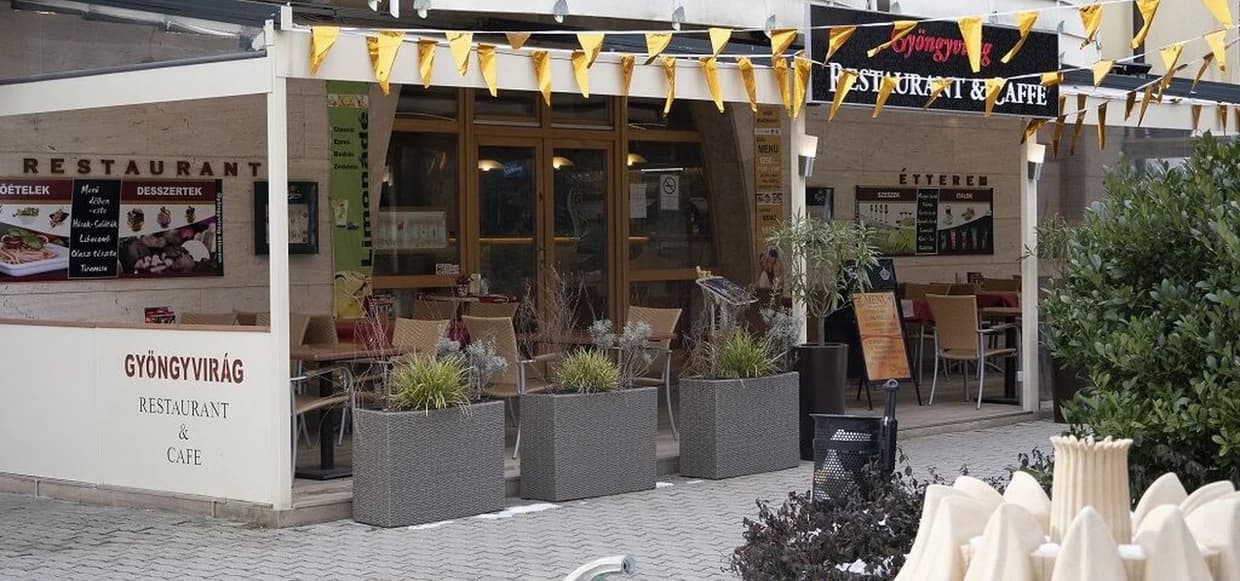 Gyöngyvirág Étterem Hévíz háttérkép
